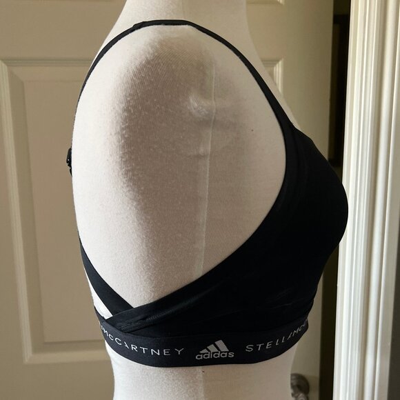 ADIDAS by STELLA McCARTNEY aSMC TPR Sports Bra in Black NEW Medium - Picture 5 of 8